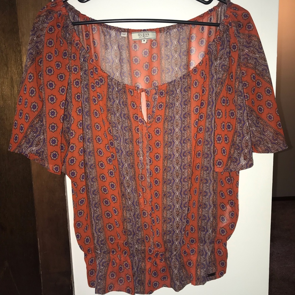 Vintage Pattern Women’s Blouse